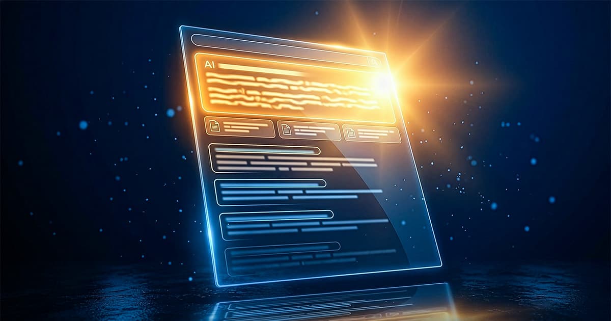 Exempel på en Google AI Overview-sökträff